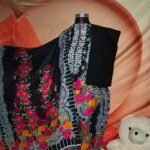 সেলাই করা প্রিন্টেড থ্রি পিস (Code-100)